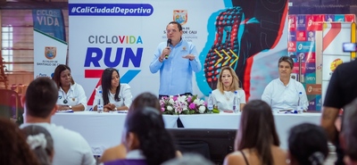 Oriente de Cali palpita la antesala de la Carrera de la Mujer RUN 7K Ciclovida