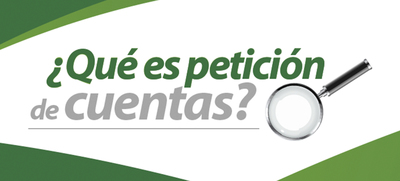 La petici&oacute;n de cuentas es un derecho de la ciudadan&iacute;a