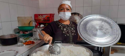 Comedores de la comuna 21 benefician diariamente a 13.850 personas