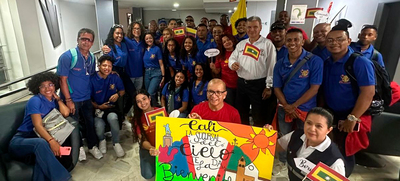 A ritmo de salsa, delegaciones nacionales fueron recibidas en la &lsquo;Sucursal del Cielo&rsquo;