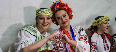 En su primera presentaci&oacute;n Ucrania puso a bailar al p&uacute;blico en el Bulevar del R&iacute;o