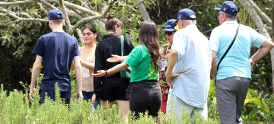 Delegaci&oacute;n de Ruman&iacute;a fascinada al conocer el Parque Ambiental Coraz&oacute;n de Pance