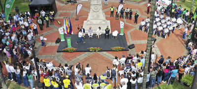 La Plaza de Cayzedo se renueva y abre sus puertas a visitantes de Colombia y el mundo