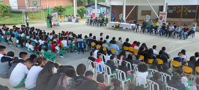 Comunidad educativa de Golondrinas recibi&oacute; adecuaciones de infraestructura educativa
