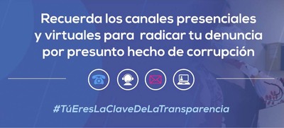 As&iacute; se presentan las denuncias por presuntos hechos de corrupci&oacute;n