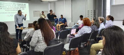 Personas en condici&oacute;n de discapacidad, tema central de la &lsquo;Mesa de Empleabilidad Distrital&rsquo;
