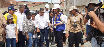 Vicepresidenta Francia M&aacute;rquez visit&oacute; la obra del Proyecto Bulevar de Oriente