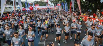 Juancho Correl&oacute;n con su gran marat&oacute;n puso a correr a m&aacute;s de diez mil personas