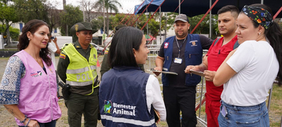 Unidad de Protecci&oacute;n Animal inspeccion&oacute; circo instalado en la ciudad