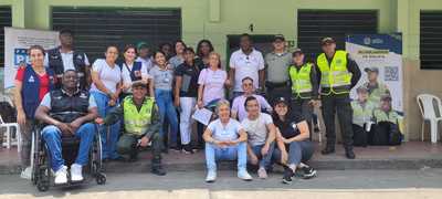 Completa oferta Institucional recibieron los habitantes de la Comuna 7, con la Casa de Justicia Itinerante