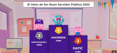 Ocho organismos llegaron a la final del Concurso El Valor de Ser Buen Servidor P&uacute;blico