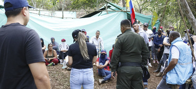 Autoridades recuperaron predio ocupado irregularmente por 70 personas.