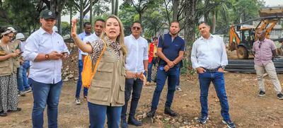 Alcalde inspeccion&oacute; el Parque Tecnol&oacute;gico de Innovaci&oacute;n San Fernando y el Corredor Ambiental Cristo Rey
