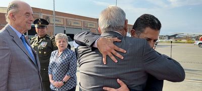 Presidentes de M&eacute;xico y Colombia arribaron a Santiago de Cali