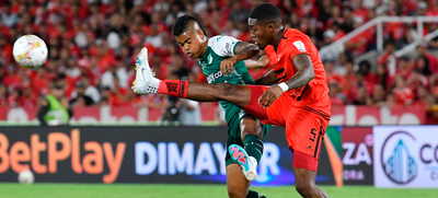 Am&eacute;rica gole&oacute; a Deportivo Cali en el Pascual y se meti&oacute; parcialmente entre los ocho de la Liga Betplay
