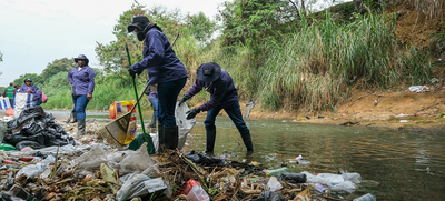 R&iacute;os de Cali se han liberado de 1249 metros c&uacute;bicos de residuos