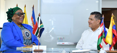 Se abre la posibilidad de un hermanamiento de ciudades entre Cali y Johannesburgo, en Sud&aacute;frica
