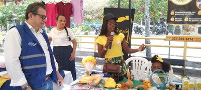 Un &ldquo;Festival&rdquo;, lleno de colorido, gastronom&iacute;a y artesan&iacute;as en la comuna 15