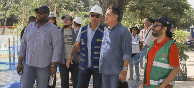 Dagma acompa&ntilde;&oacute; recorrido del Alcalde en Bulevar del Oriente y Cristo Rey