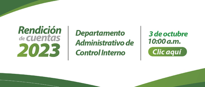 Su opini&oacute;n es importante para el Departamento Administrativo de Control Interno