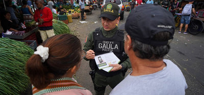 Desarticulada banda criminal dedicada a extorsionar comerciantes de plaza de mercado en Cali