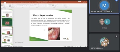 Personas mayores recibieron orientaci&oacute;n para cuidar su salud oral