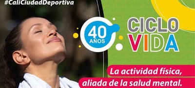 Con una jornada de actividad f&iacute;sica, la Ciclovida promueve la salud mental de cale&ntilde;as y cale&ntilde;os