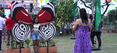 Cale&ntilde;os bailaron sobre las aguas del r&iacute;o Pance