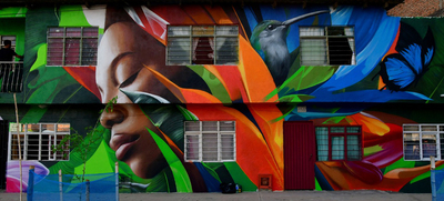 Ya est&aacute;n listos los primeros murales del Bulevar de Oriente
