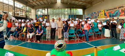 V&iacute;ctimas del conflicto armado recibieron insumos para fortalecer sus emprendimientos