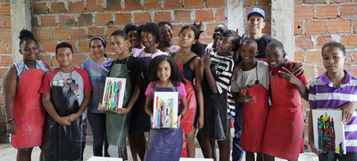 &lsquo;Pintando Valores&rsquo;, iniciativa comunitaria  que siembra oportunidades a trav&eacute;s del arte.