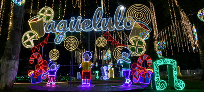 Alcalde se camin&oacute; &lsquo;la alborada&rsquo; de luces multicolores para dar la bienvenida al tiempo m&aacute;s alegre del a&ntilde;o
