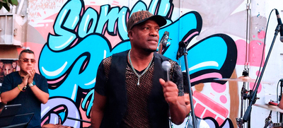 Jimmy Saa encendi&oacute; la fiesta en el barrio Obrero de Cali