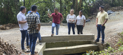 Montebello y Felidia, territorios impactados con obras por urgencia manifiesta