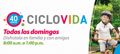 La Ciclovida despide el 2023 con actividad f&iacute;sica y gratitud a sus m&aacute;s de 71 mil usuarios de cada jornada