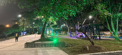 Dos &lsquo;Parques para la Vida&rsquo; ya cuentan con iluminaci&oacute;n LED