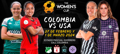 Cali ser&aacute; sede de torneo de f&uacute;tbol femenino internacional The Women's Cup