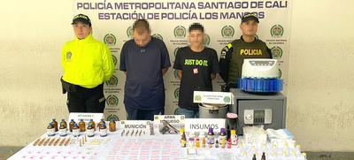 Golpe al narcotr&aacute;fico: autoridades desmantelan laboratorio clandestino de drogas sint&eacute;ticas en pleno centro de Cali