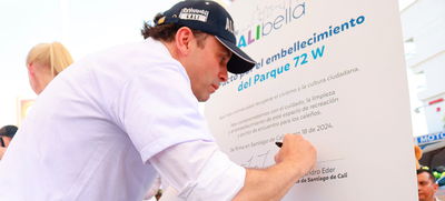 La iniciativa &lsquo;Volvamos a mi Cali bella&rsquo; contribuye al embellecimiento del Parque Longitudinal 72W