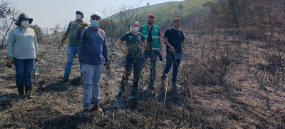 Dagma eval&uacute;a impacto ambiental del incendio forestal en Pilas del Cabuyal