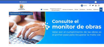 Secretar&iacute;a de Infraestructura desarroll&oacute; &lsquo;Monitor de Obras&rsquo; para que los cale&ntilde;os hagan seguimiento a proyectos: ejercicio de transparencia