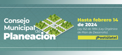 La Secretar&iacute;a de Educaci&oacute;n Distrital invita a postularse, por el sector de educaci&oacute;n, al Consejo Municipal de Planeaci&oacute;n &ndash; CMP