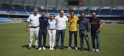 Delegados de la FIFA recorrieron el Estadio Ol&iacute;mpico Pascual Guerrero