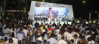 Cale&ntilde;os vislumbran en la COP16 una puerta hacia el progreso econ&oacute;mico y social