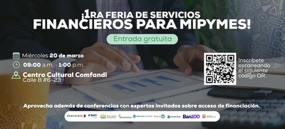 Primera feria de servicios financieros para Mipymes
