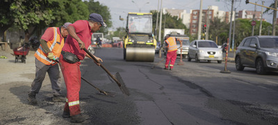 En la Calle 70, Alcald&iacute;a de Cali empieza a recuperar la malla vial
