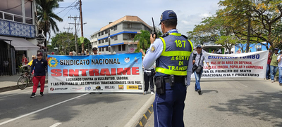 En completa normalidad transcurrieron las movilizaciones del 9 de abril en Santiago de Cali
