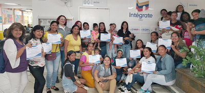 Integrantes de la Red de Mujeres Migrantes, en Cali, recibieron formaci&oacute;n sobre autocuidado, empoderamiento femenino y gesti&oacute;n de emociones