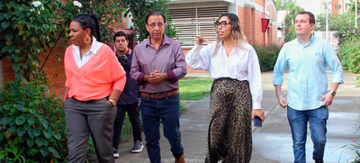 Secretaria de Educaci&oacute;n visit&oacute; IEO Santa Cecilia afectada por la ola invernal