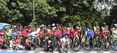 La bici se pedale&oacute;, se dibuj&oacute;, se disfrut&oacute; y hasta se bail&oacute;, en la celebraci&oacute;n de su d&iacute;a en la Ciclovida de Cali